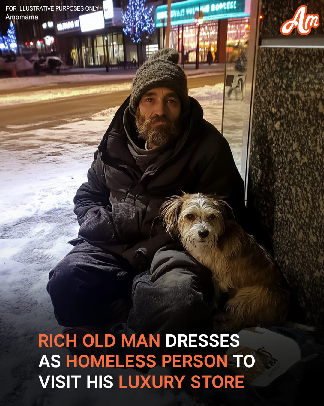 Rich Old Man Dresses as Homeless and Visits Huge Grocery Store to Determine His Heir – Story of the Day