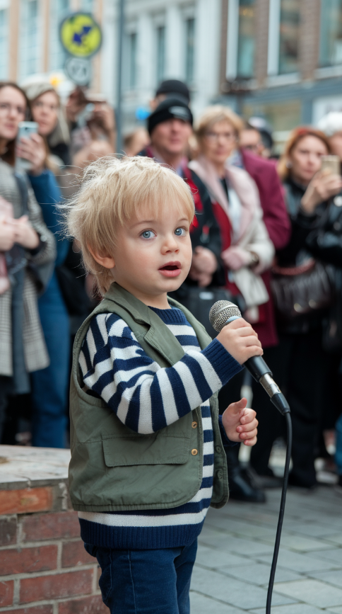 STOP SCROLLING! THIS WILL GIVE YOU CHILLS! A 10-year-old prodigy just SHOCKED an entire crowd with his soul-stirring cover of All by Myself, and its unlike anything you have ever heard, The second he hits THAT NOTE, jaws drop, tears fall, and strangers turn to witness the magic, This kid isnt just singing, he is making history