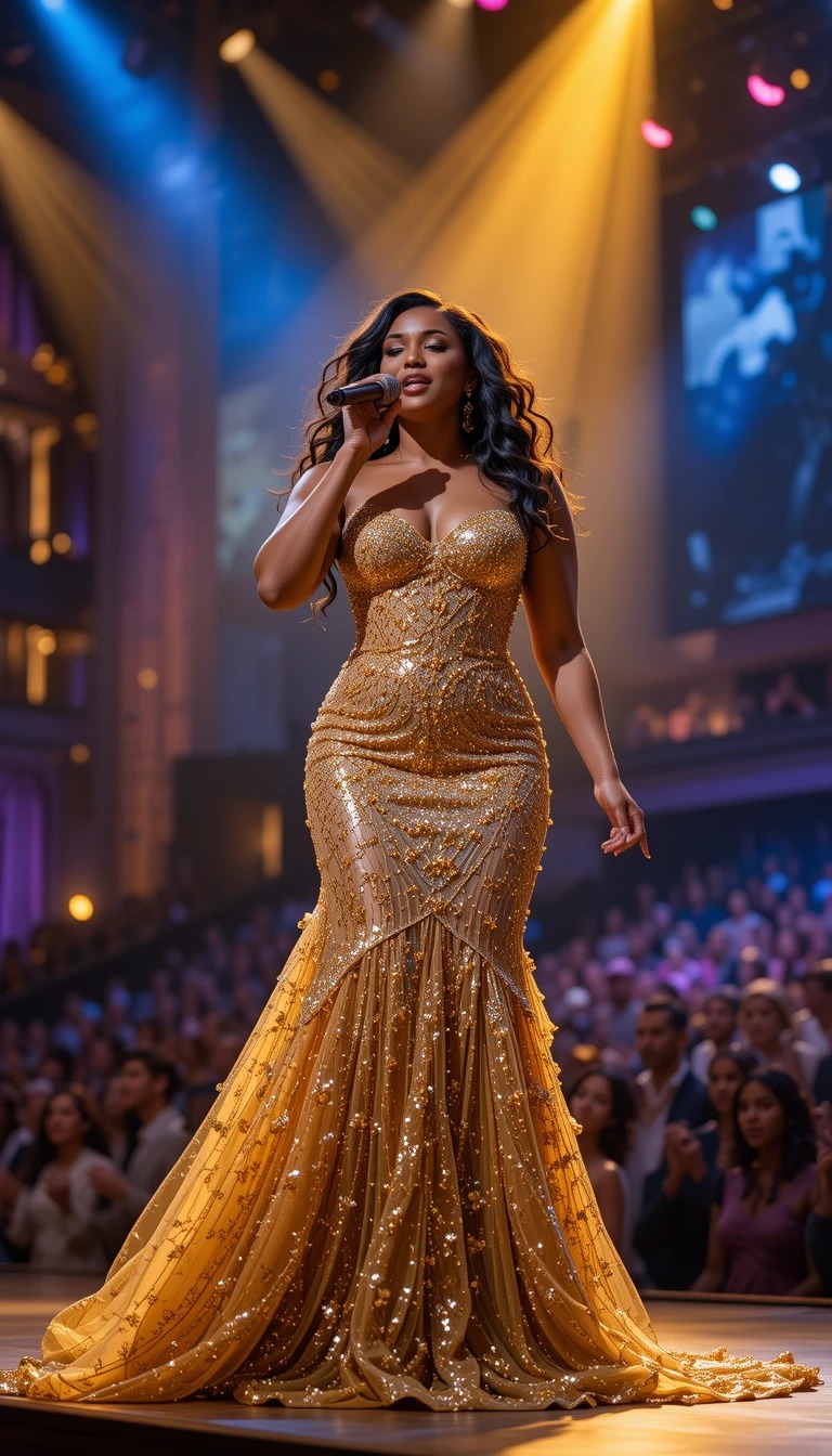 Her soulful voice and inspiring story captivated everyone from the start. With raw talent andunshakable confidence, she earned a golden buzzer and stole the hearts of millions.Each performancewas more unforgettable than the last, leaving a lasting impact on all who watched.Watch her incredible journey in the comments below! 