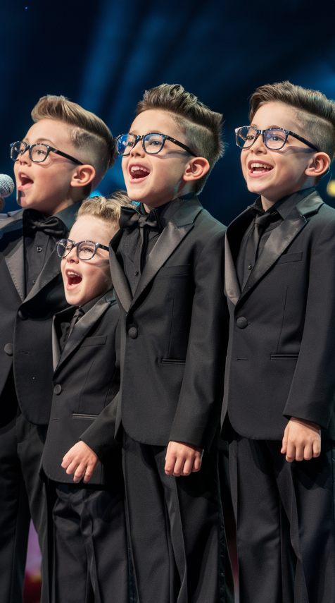 You wont believe what happens when these four boys start singing in church! What begins as a sweet, innocent performance quickly spirals into pure chaos, especially when the boy in the vest steals the show with his hilarious antics, The congregation cant stop laughing, and by the end, you will be in tears! This is a moment you HAVE to see