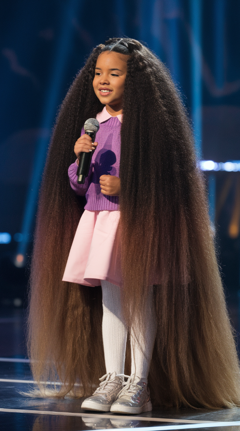 A 13-year-old girl with a frizzy bob nervously steps onto the stage, and when Simon asks what she will sing, her cryptic reply, Its a surprise, sets the stage for something unforgettable, What happens next is pure magic, Rachel Crow stuns everyone, transforming into a powerhouse soul queen with a flawless performance that leaves the audience and judges speechless