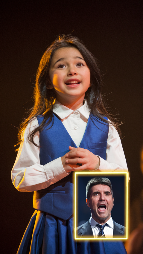 Mind Blowing Moment, A 2 year old girl takes the stage and begins singing a classic hit from 30 years ago, leaving the entire audience in utter disbelief, Her talent will leave you speechless