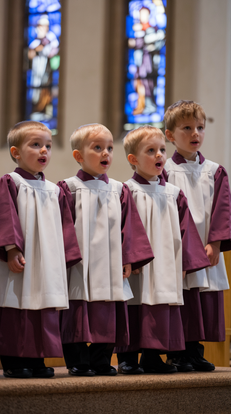 These 4 boys step up to sing in church, but NO ONE saw this coming! Everything seems normal until the kid in the vest does something so hilarious, the entire congregation bursts into uncontrollable laughter! Watch closely as things spiral wildly out of control, by the end, you will literally have tears streaming down your face, Trust me, you NEED to see this now! Funniest video you will watch all week