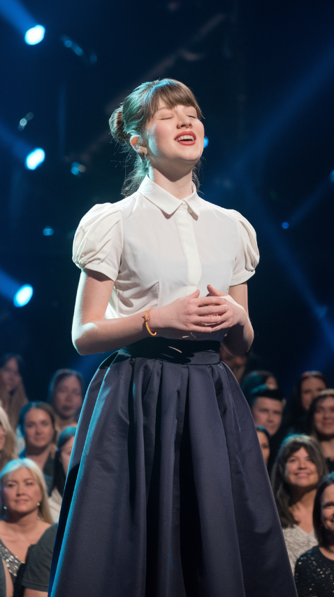 A blind singer took the stage on BGT, and what happened next will leave you speechless, Her powerful voice, full of emotion and raw talent, captivated the entire nation, With every note, she told a story that touched hearts everywhere, proving that true talent knows no limits