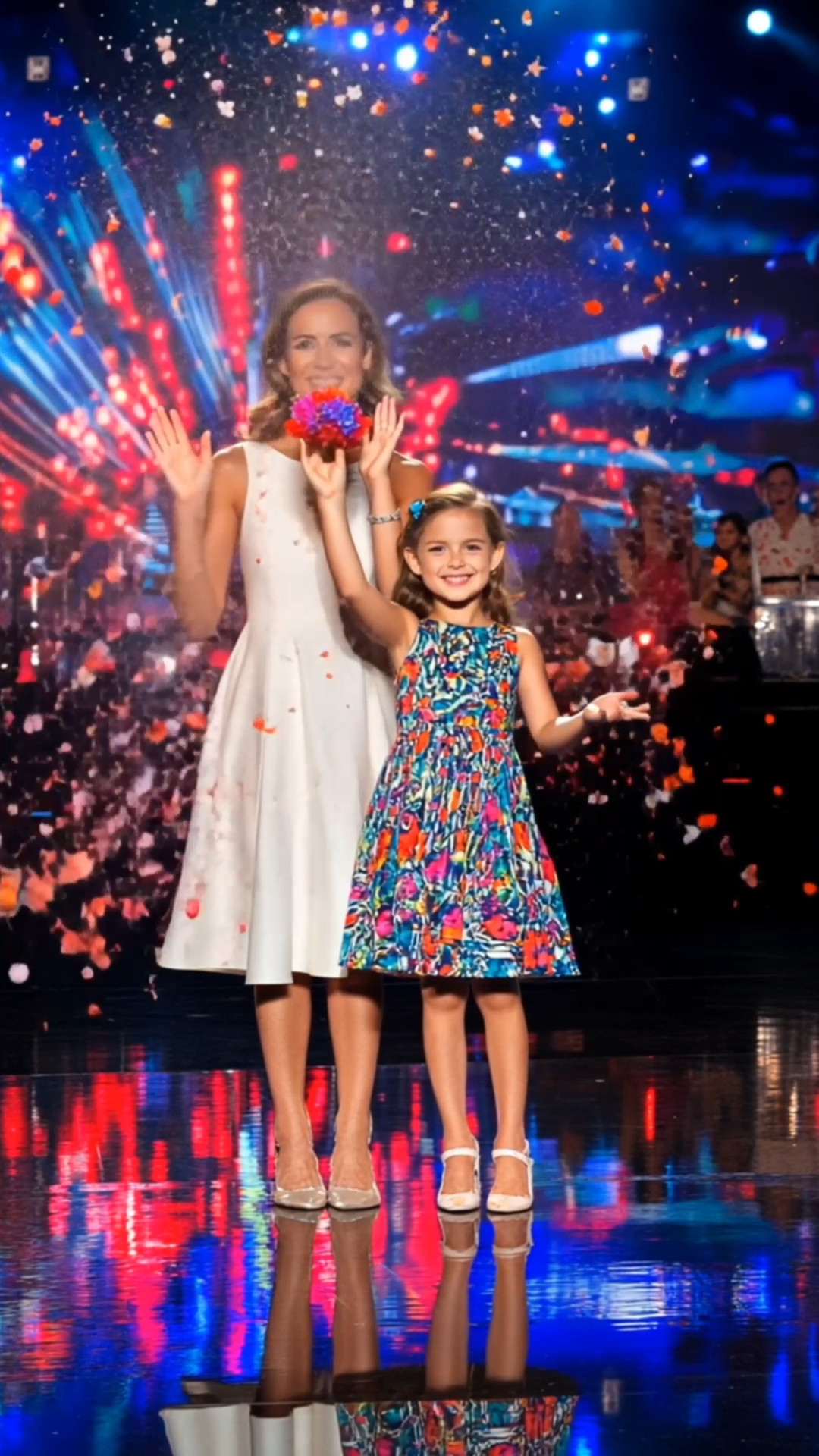Mother Turns Daughter into FLOWERS Then WEARS Her as a Dress! AGT’s Most Magical Act!”