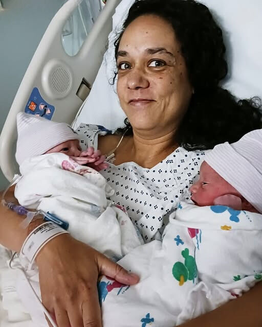 A 53-Year-Old Woman Gave Birth to Twins — And Their Birthmarks Left Her Son-in-Law Stunned.