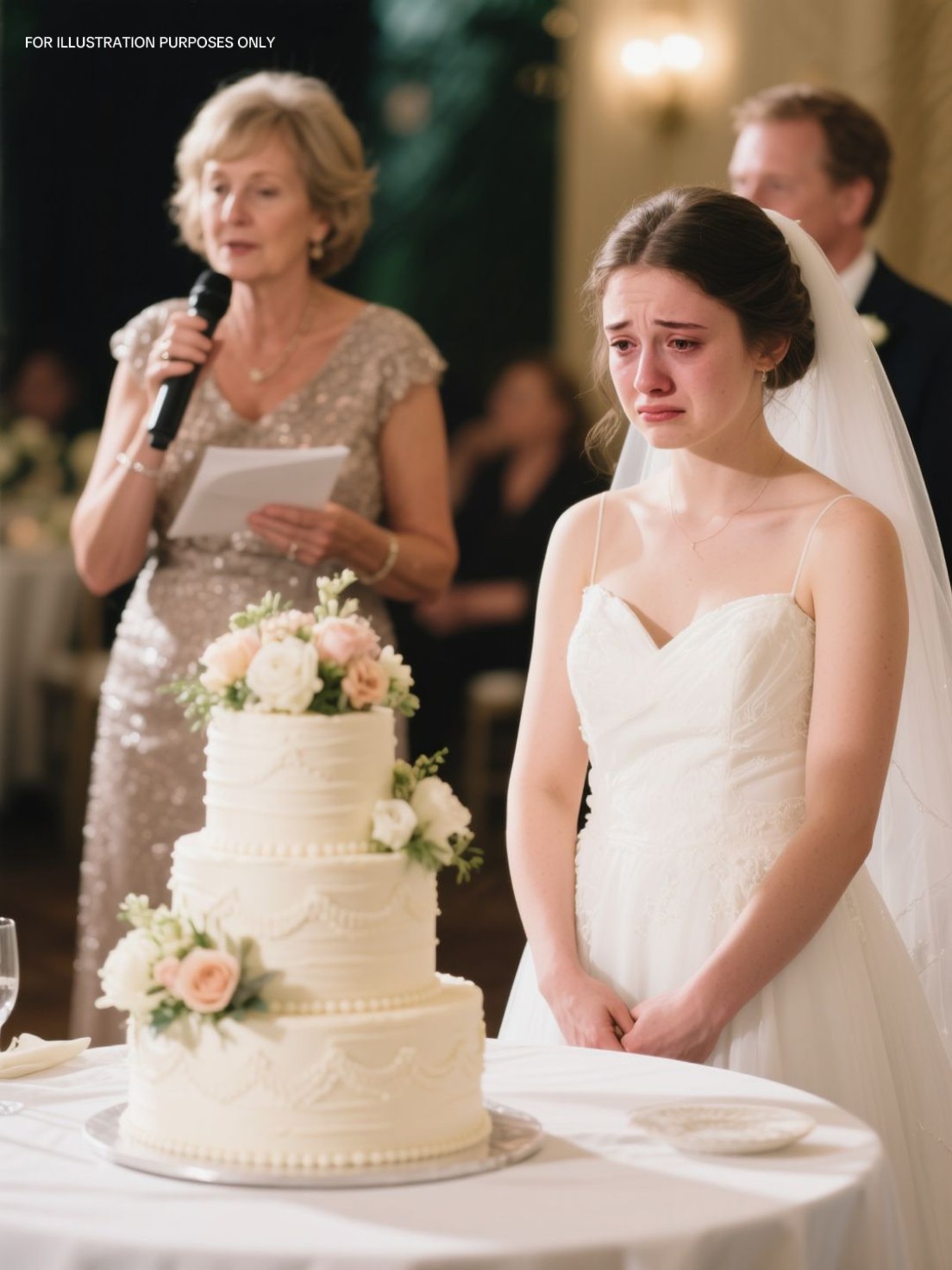 My mother-in-law laughed at me for baking my own wedding cake — but later, she claimed it as her own in her speech.