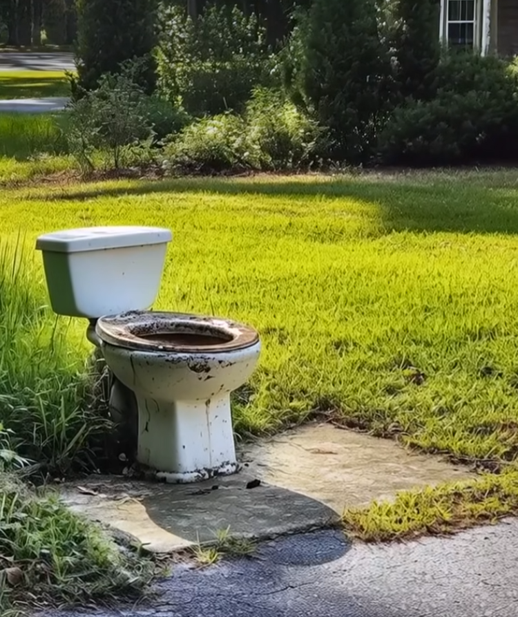 Toilet Drama Ends After Neighbor’s Sunbathing Stunt Backfires