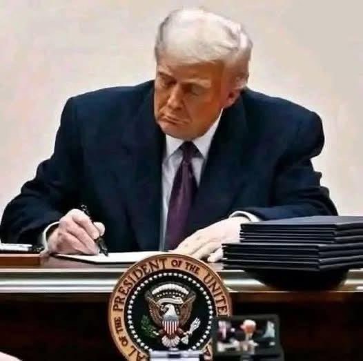 Breaking News. Donald Trump signs a decree to buy everything… See more