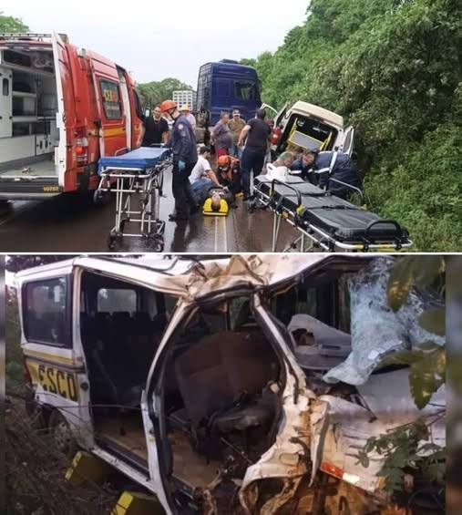 BREAK!NG NEWS! Serious bus accident kills more than 20 students, they… See more