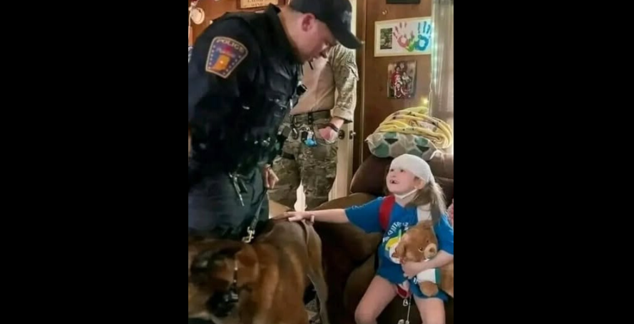 Public Safety Day Comes to Elayah: Police Bring the Event to a 7-Year-Old’s Doorstep