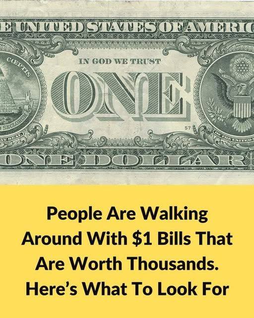 Collectors’ Alert: $1 Bills with Unexpected H