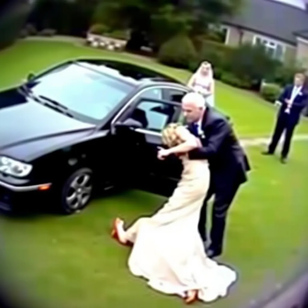 The wedding couldn’t have been more perfect—until Dad suddenly gripped my hand and whispered, “Get