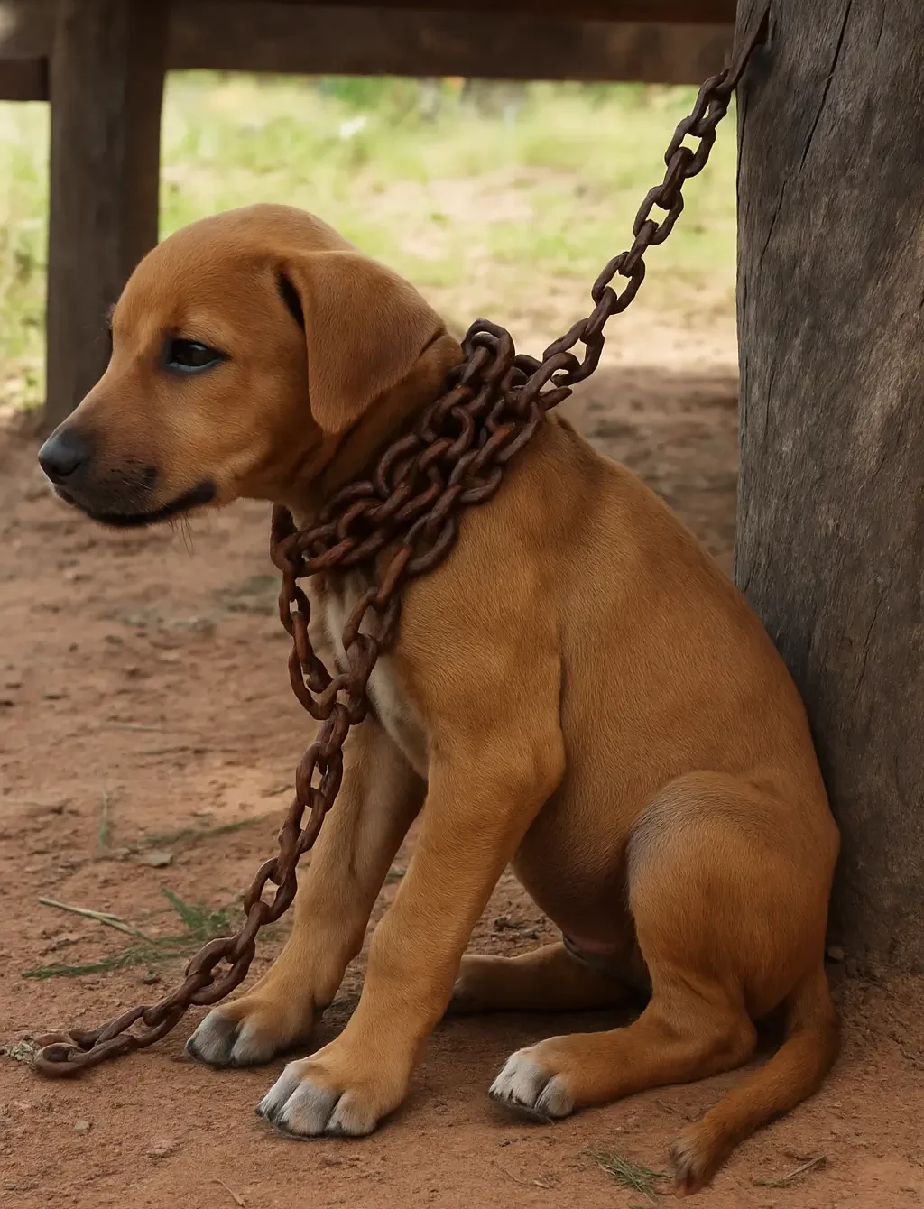 From Solitude to Sanctuary: Abandoned Puppy Rescue Finds New Life in Loving Home