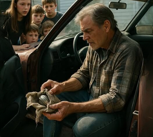 The Kids Thought They Were Giving Their Dad a Junk Car — What He Found Inside Left Them Speechless