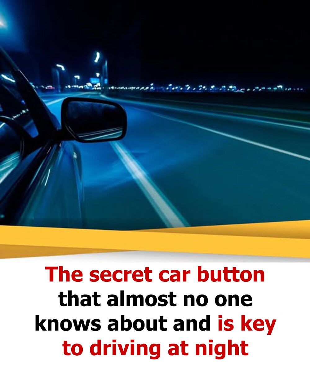 The secret car button that almost no one knows about and is key to driving at night