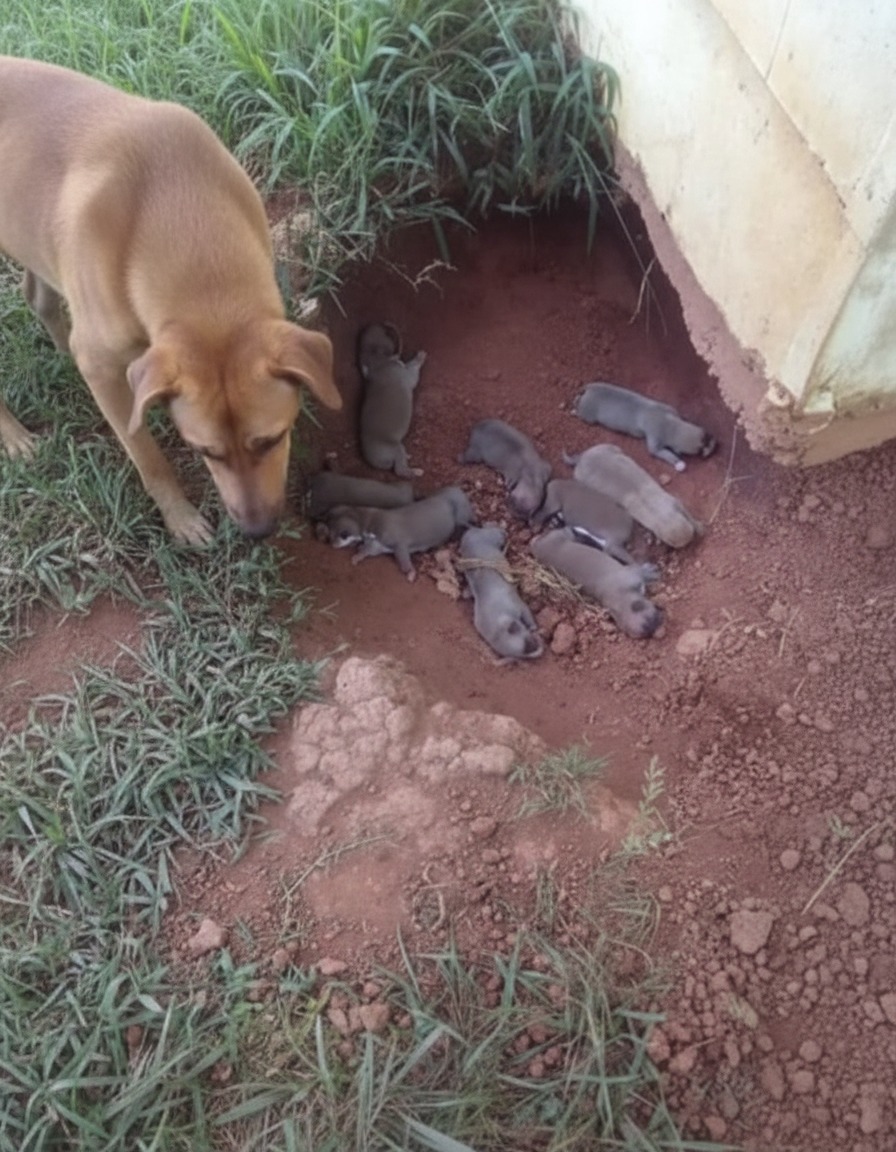 She Buried Them Alive: The Secret That Saved Her Nine Puppies