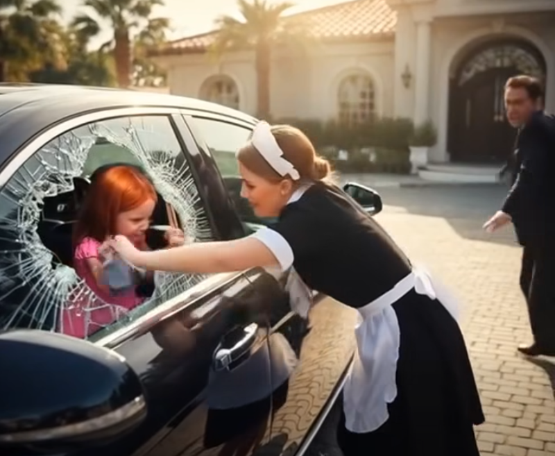 Millionaire’s New Wife Forgot His Daughter Locked in the Car — Until the Maid Did the Unbelievable