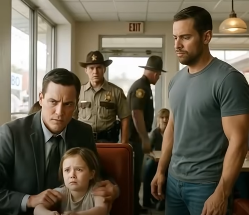 A Soldier Saw a Toddler’s Hidden SOS at a Diner — Moments Later, the Sheriff Couldn’t Believe His Eyes
