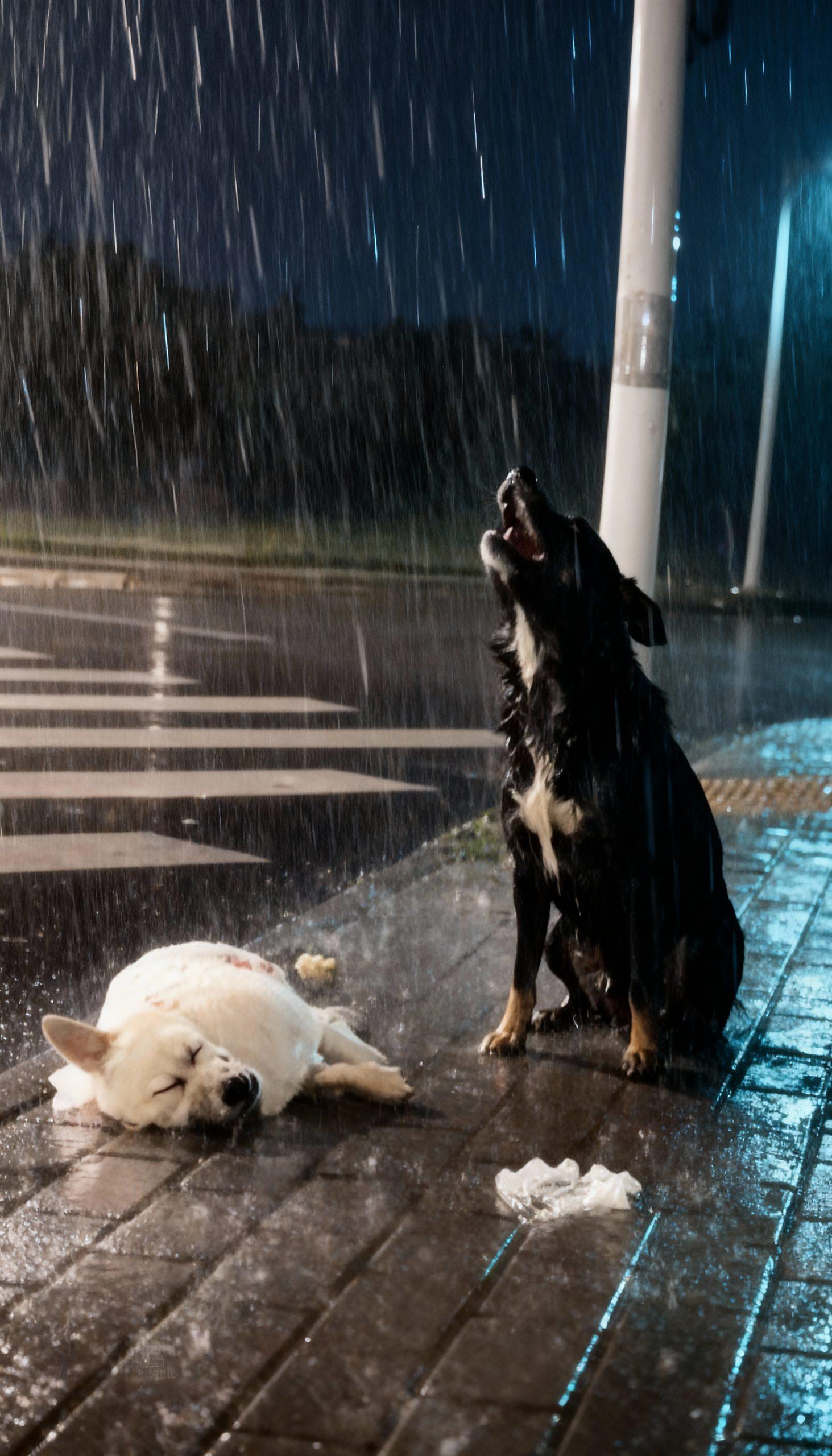 A Stormy Vigil: The Unbreakable Bond and a Rescue’s Unforeseen Journey