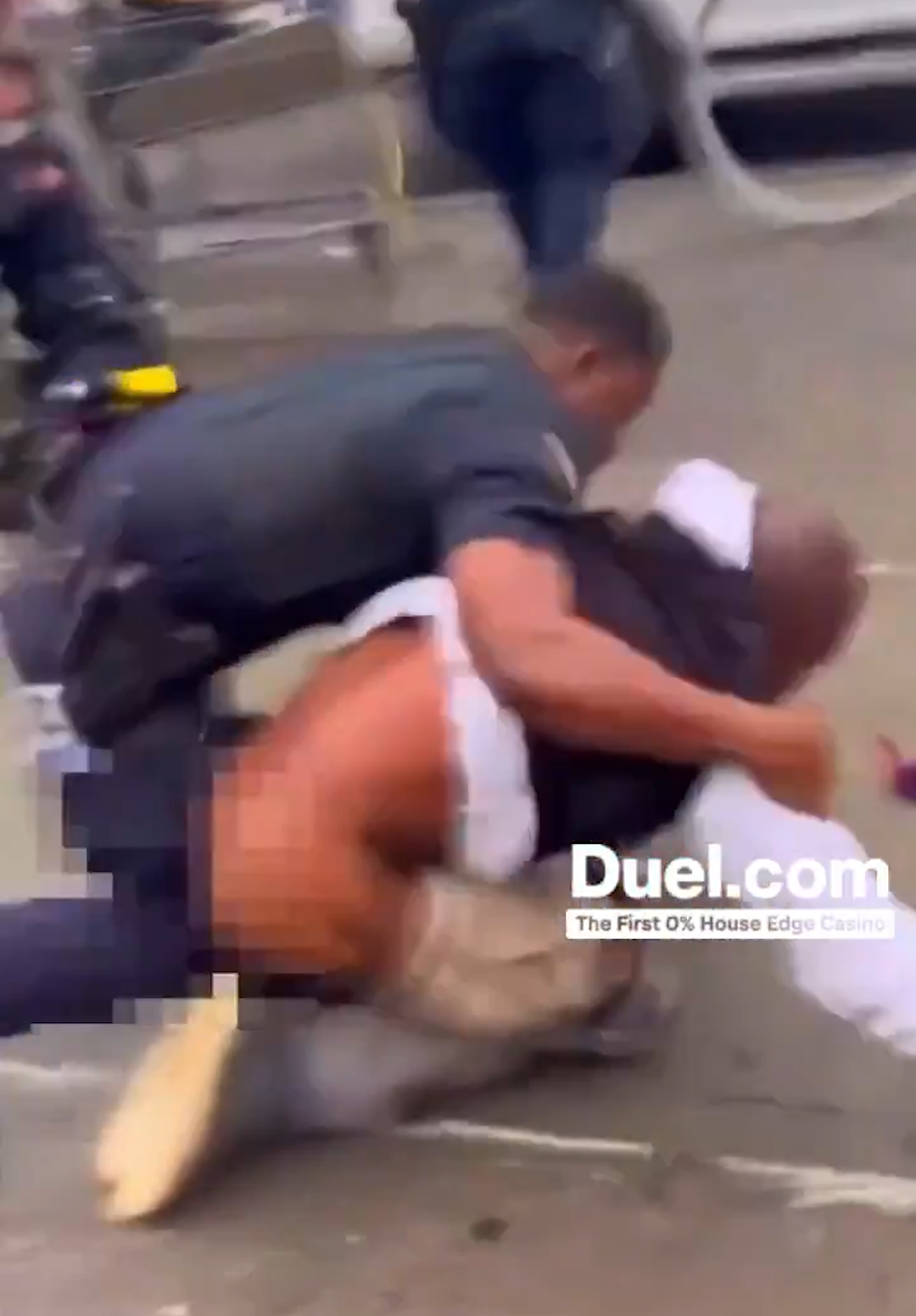 Man Attacks Female Officer During Arrest — Instantly Regrets It