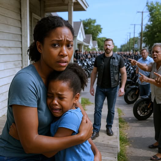 Black Girl Spent Her Last $8 Helping Hell’s Angel — Next Day 100 Bikers Brought a Life-Changing Gift