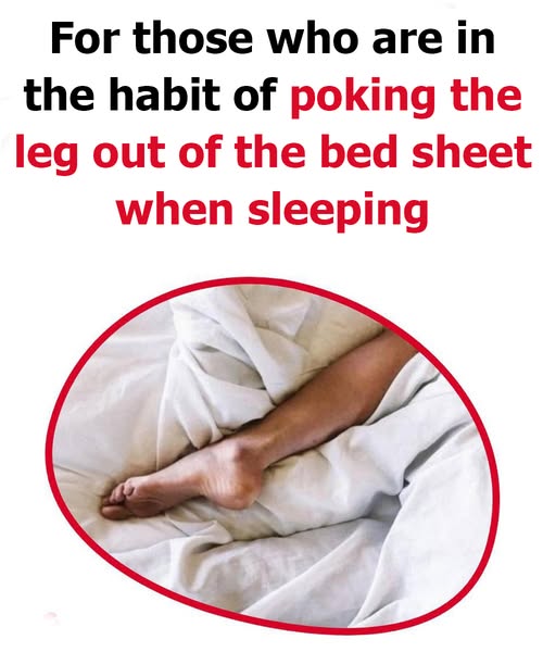 Why Sleeping With One Foot Outside the Blanket May Actually Help You Rest Better