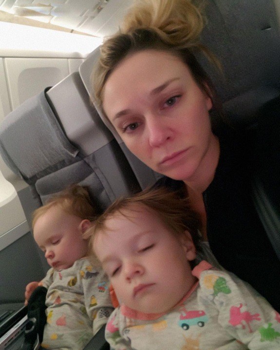 My Husband Ditched Me and Our Twin Toddlers in Economy to Sit in Business Class – He Never Expected Karma to Board the Same Flight