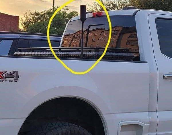 If You’ve Seen These Sticks on the Back of Trucks, Here’s What They Actually Are