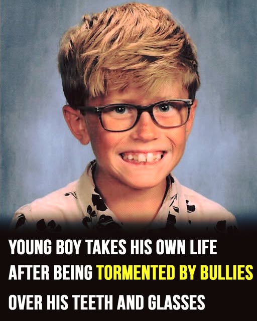 Little boy takes his own life after being tormented by sick bullies over his teeth and glasses