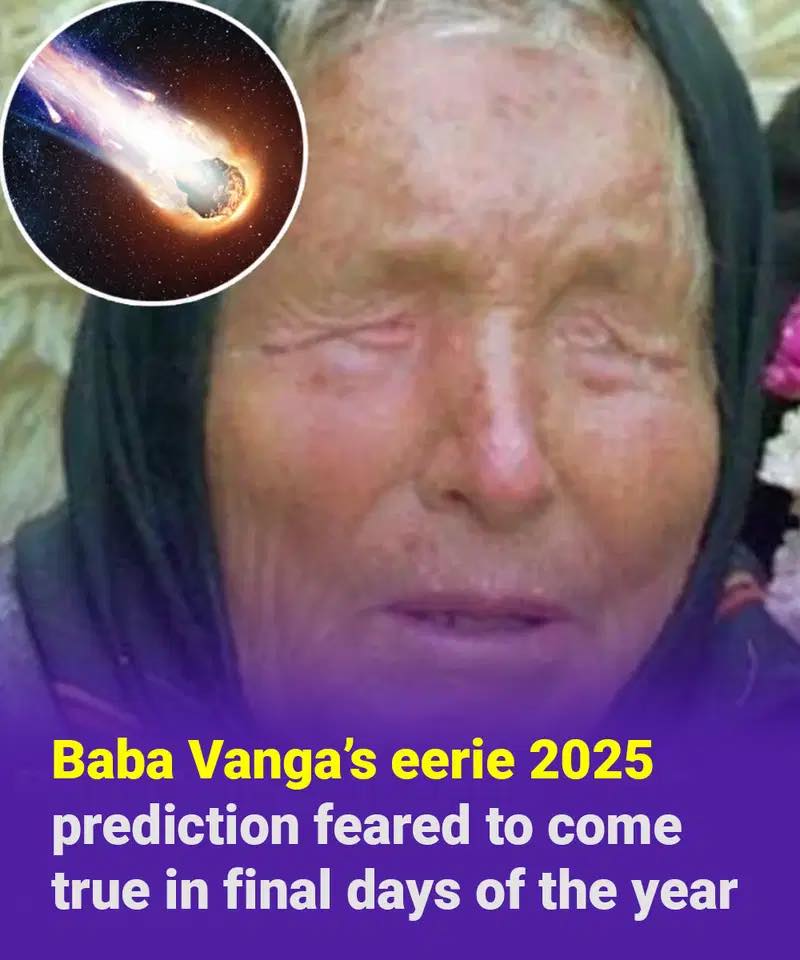 Baba Vanga’s eerie 2025 prediction feared to come true in final days of the year