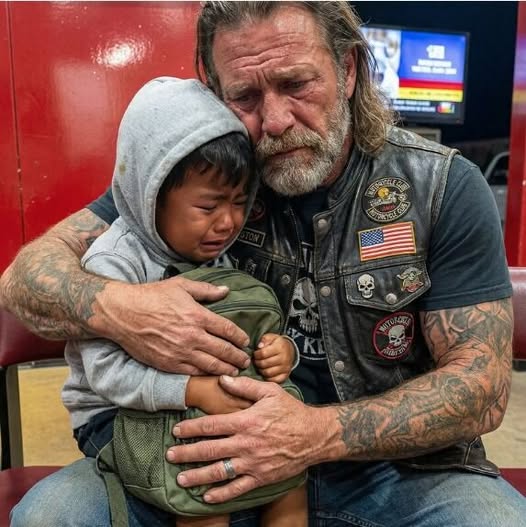 !CE Took His Mother But Left This Three-Year-Old Alone In The Parking Lot Until A Biker Found Him!