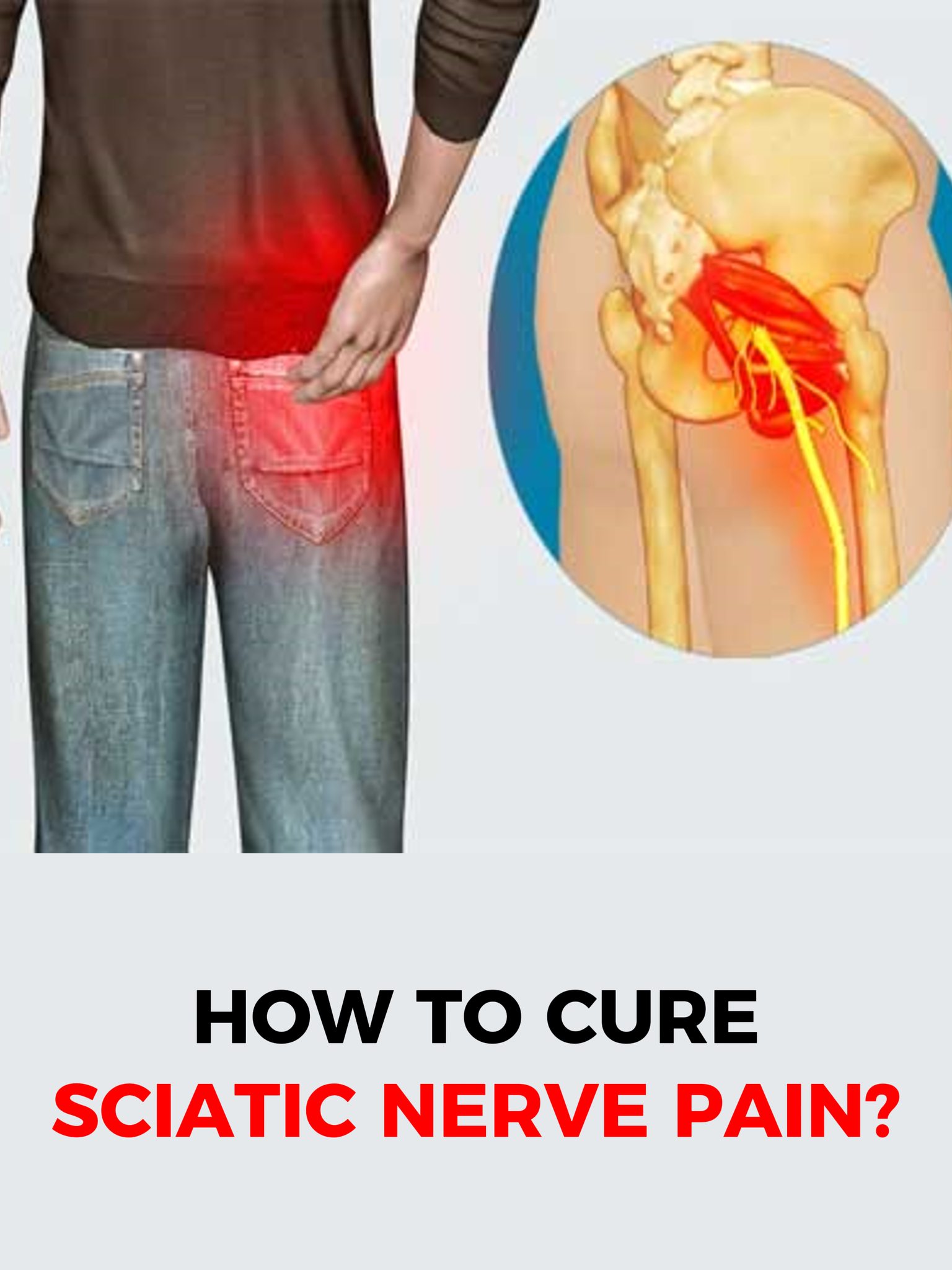 3 exercises to relieve sciatica pain in the leg: practical and effective