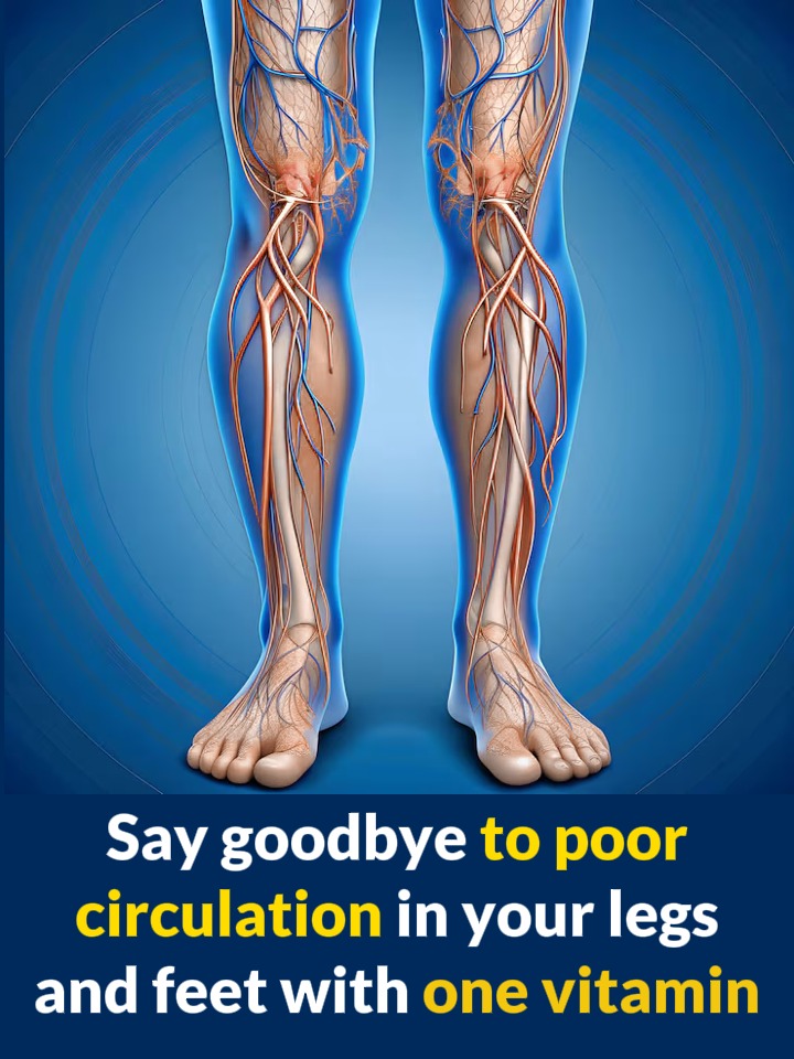 The best vitamin to eliminate poor circulation in legs and feet.