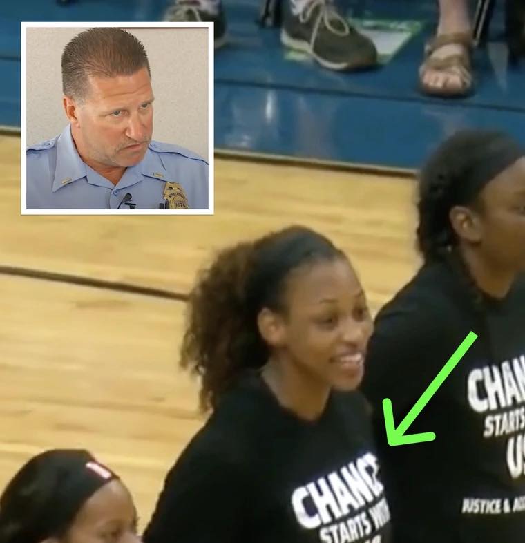 4 Officers Walk Out Of WNBA Game Over Players Offensive Shirts!