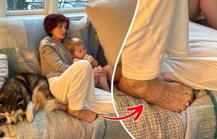Sharon Osbourne Posts a Sweet Photo, but People Only Talk About Her Feet ! Check in the first comment