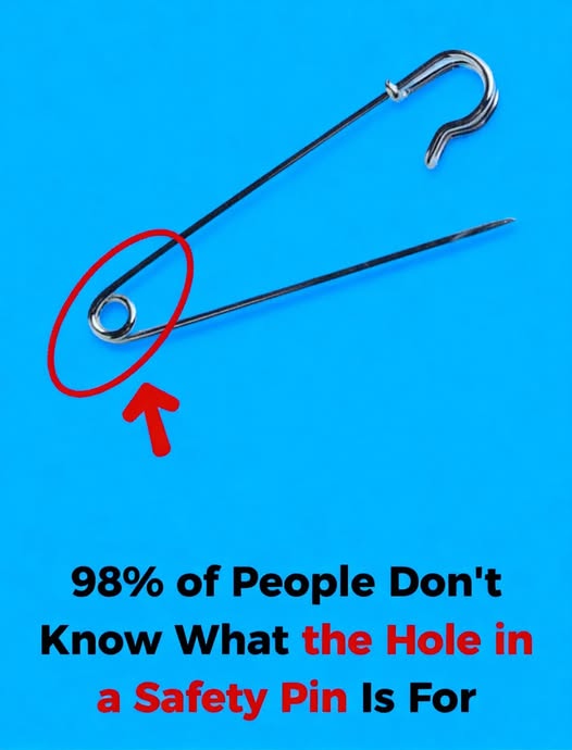 The Real Purpose Behind the Tiny Hole in a Safety Pin