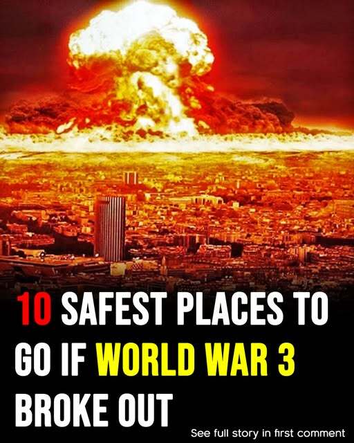 Top 10 safest places if World War 3 broke out!