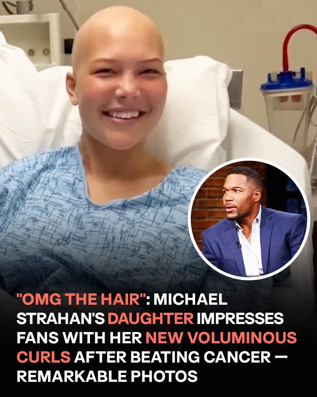 Isabella, Michael Strahan’s daughter, shows off her gorgeous curly hair after beating cancer — photos.