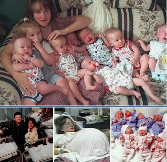 The first septuplets to survive infancy mark their 26th birthday.