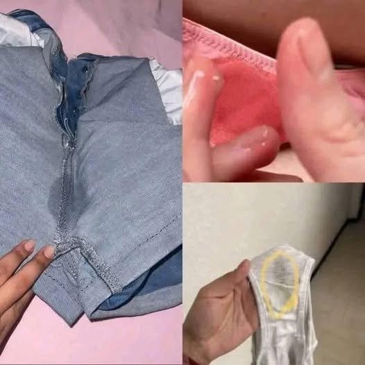 When this happens to a woman it’s because…