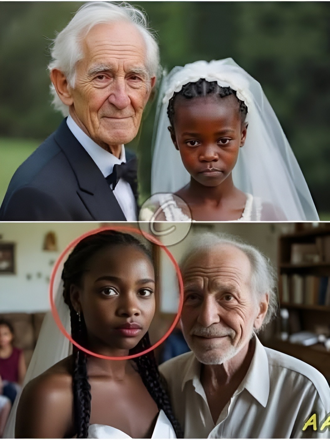 Poor black girl marries 70 Years old Man, 10 days later She discovers… See more